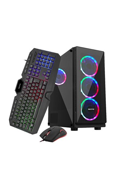 SECLIFE Gm-1292 I7-12700F 16Gb 500Gb Ssd 8Gb Rx580 500W Dos Gaming Pc