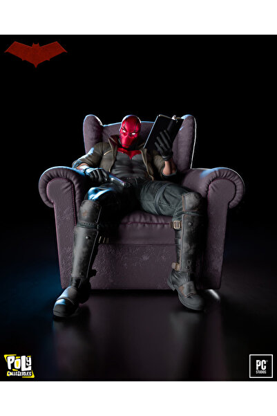 Poly Collectibles Red Hood on Cauch - Statue Premium Collectibles Figure | 22 cm