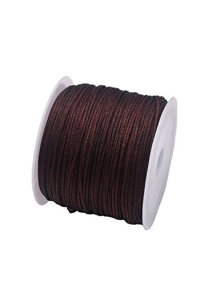 Choice حبل نايلون 0.8 مم، 45 مترًا، لون القهوة، 50 ياردة، 0.8 مم، مصنوع من ال...