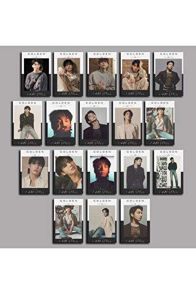 Güneş Kırtasiye Jungkook I Am Still Fotokart Set 18 Adet Fotokart