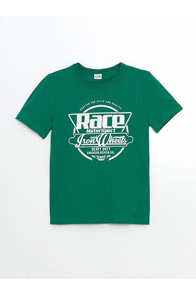 LC Waikiki Νέα σεζόν Crew Neck Boy's Tisort - S55740Z4