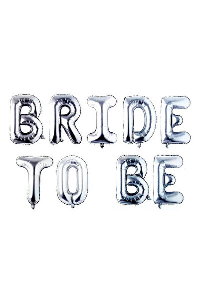 BALON DİYARI مجموعة بالونات من رقائق الفضة من Bride to Be - ديكور أنيق لحفلات...