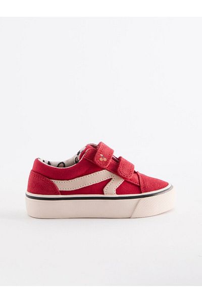 Next Baby Red Orthopedic Sole Banded Unisex Sneaker Sports Shoes