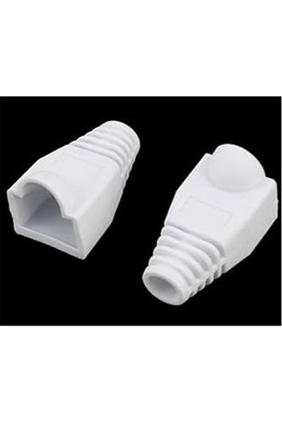 Universal Cmr Rj-45 White Sleeve 25 Pack
