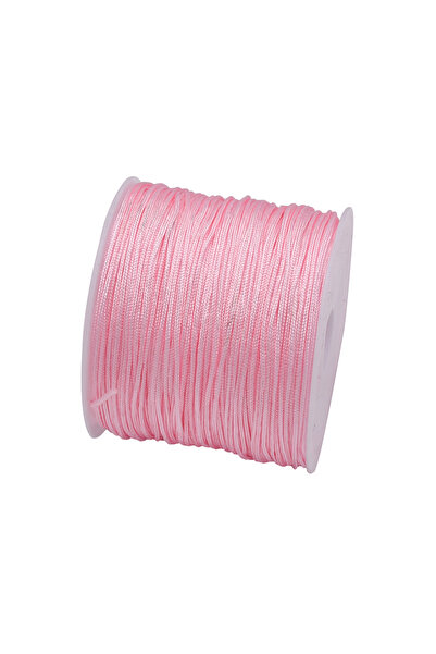 Choice حبل نايلون وردي بطول 50 ياردة، 0.8 مم، 45 مترًا، مصنوع من النايلون الم...