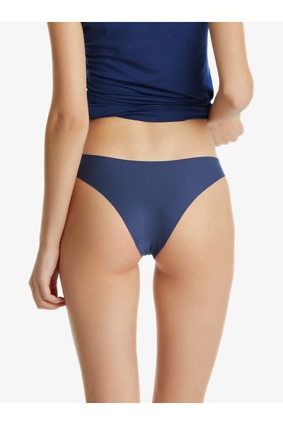 Blackspade 1662 Chiloți slip brazilian modal invizibil pentru femei bleumarin