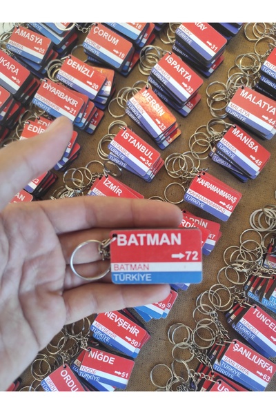 Home Batman 72 Hometown Keychain