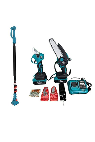 MAXPLUS PROFOSYONEL TELESKOPİKLİ UZATMA KOLLU BUDAMA SETİ BAĞ