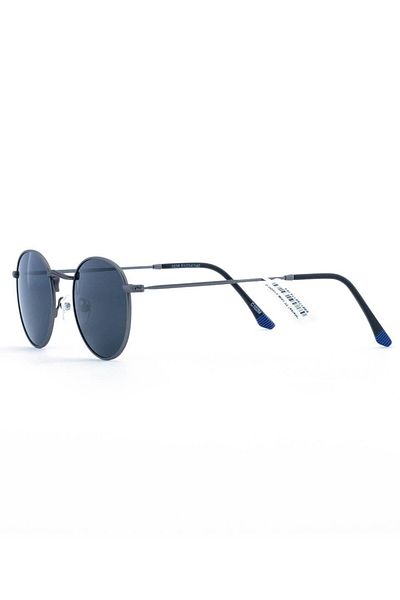Toms Teddy Polarized UV Metal Sunglasses Matte Nickel Tt1038c101m