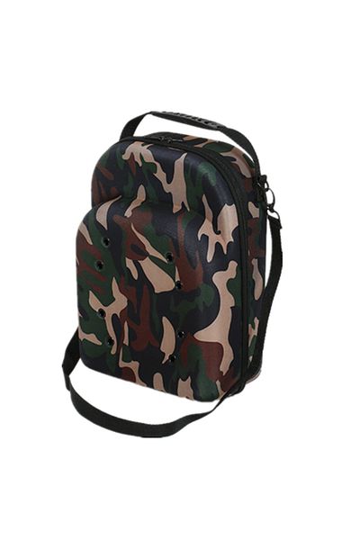 Choice Camouflage Portable Outdoor Travel Hat Carrier Case Caps Storage Hard Shell Hat Protective Box Hat T