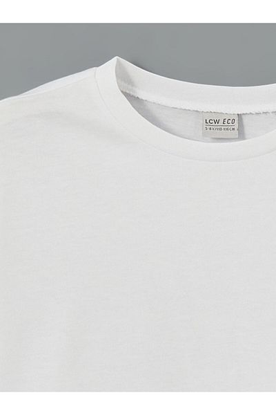 LC Waikiki Tricou pentru fete cu gât crew de sezon nou - S5IB39Z4