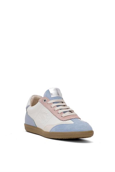 Mammamia Tenis clasic albastru - piele naturală pentru femei D25YA-550