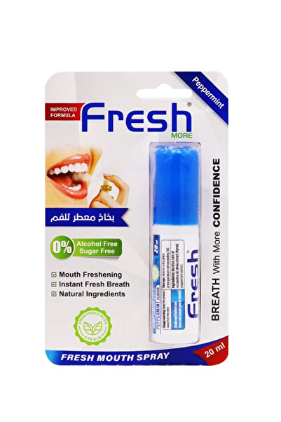 Fresh فريش مور بخاخ معطر للفم بيبرمنت - 20 مل