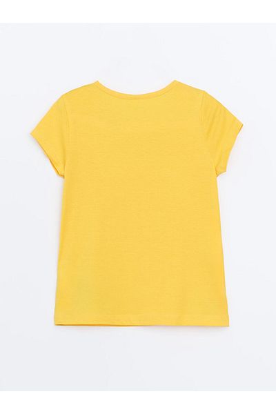 LC Waikiki Lcw Crew Neck Short Sleeve Girl's T-Shirt