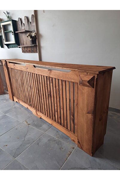 handwood Ahşap Petek Önü Kapama Koyu Ceviz 2 Metrelik Petek Önü Kaplama Petek Önü Kapatma