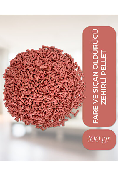 igdeX Güçlü Sıçan ve Fare Zehiri Pellet 100gr Etkili Fare Zehiri