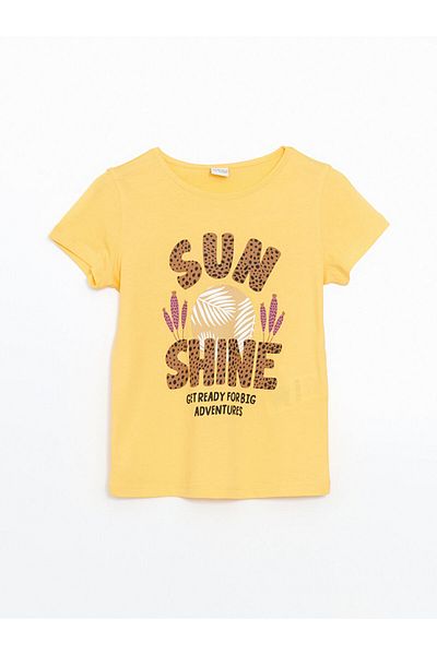 LC Waikiki Crew Neck Girl's T-Shirt