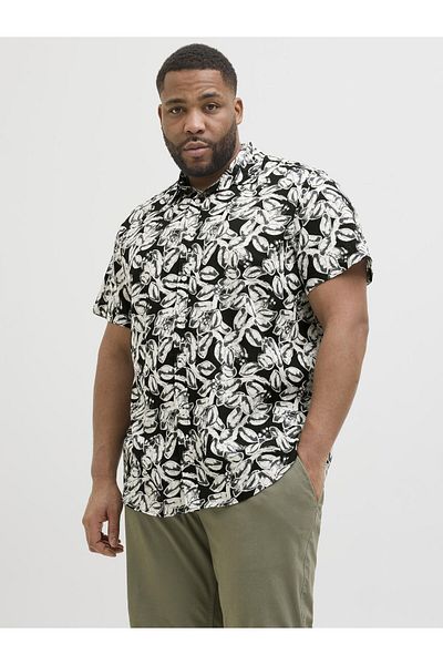 Jack & Jones Plus Hemd Plus Size Wide Fit Hemd