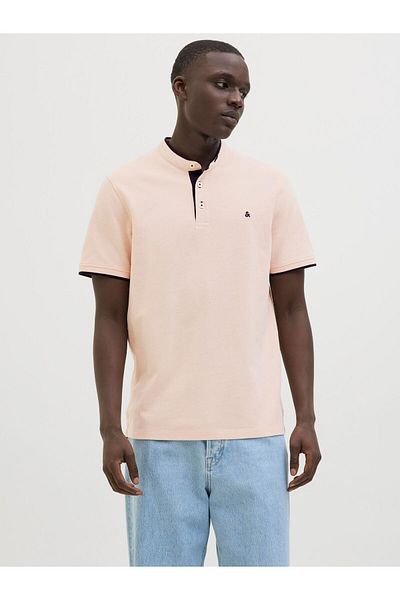 Jack & Jones Poloshirt Einfarbig Hemdkragen Poloshirt