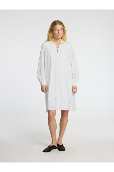 Selected Femme Minikleid Broderie Anglaise