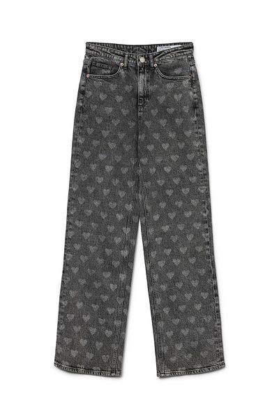 Vero Moda Weit geschnitten VMTESSA Hohe Taille Weiter Beinschnitt Jeans