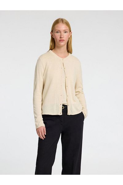 Selected Femme Strickjacke Leinenmix