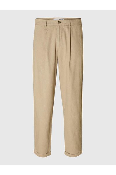 Selected Homme Hose Cropped Relaxed Fit