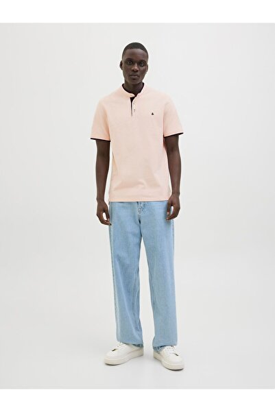 Jack & Jones Poloshirt Einfarbig Hemdkragen Poloshirt