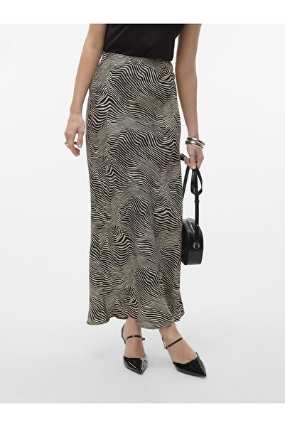 Vero Moda Rock VMSARA Hohe Taille Langer Rock