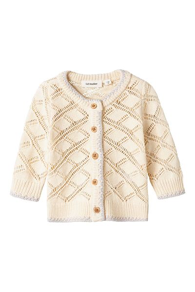Lil' Atelier Baby Strickjacke Langarm