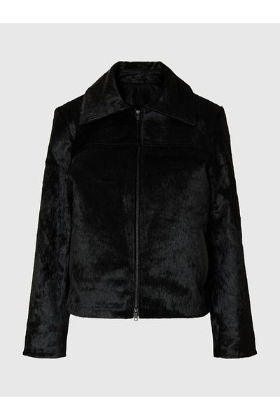 Selected Femme Jacke 100% Rindsleder