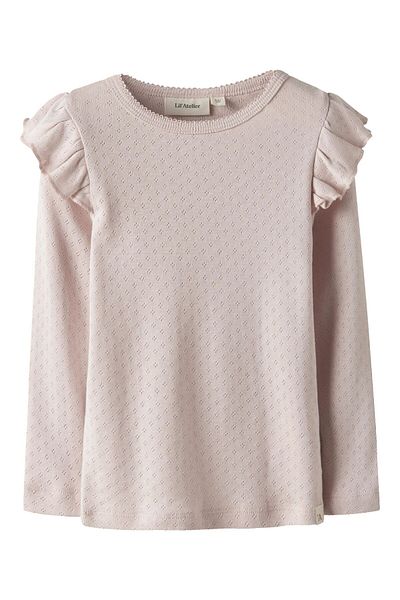 Lil' Atelier Oberteil mit langen Ärmeln Slim Fit
