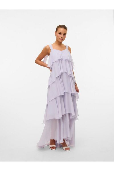 Vero Moda Kleid VMFELICIA Langes Kleid