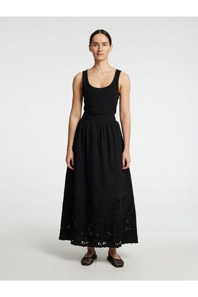 Selected Femme Maxirock Broderie Anglaise