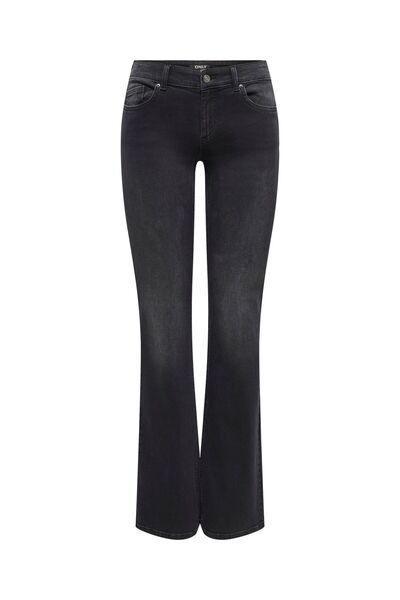 ONLY Flared fit jeans ONLBLUSH Niedrige Taille Ausgestellt Jeans