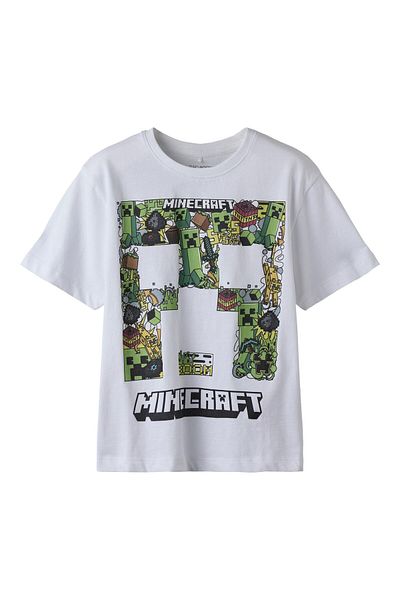 TWO SOON Oberteil Minecraft Kurzarm