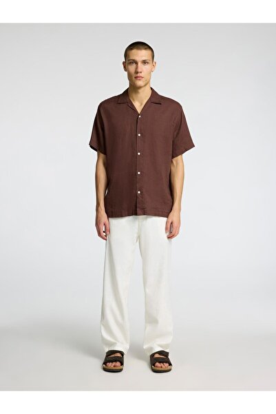 Selected Homme Hose aus Leinengemisch 220 Loose Fit