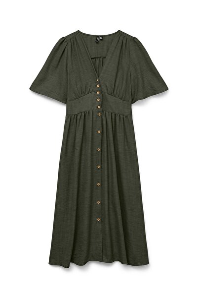 Veromoda Curve Kleid VMCMELANEY Midikleid