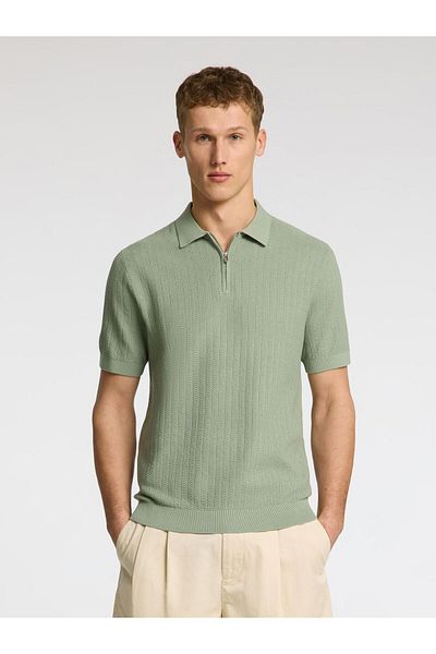 Selected Homme Polo shirt Zip-up