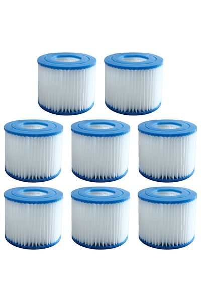 Choice 8pcs 1-10pcs Replacement Swimming Pool Filter Fit for Bestway Flowclear Size VI Filter Cartridge Lay
