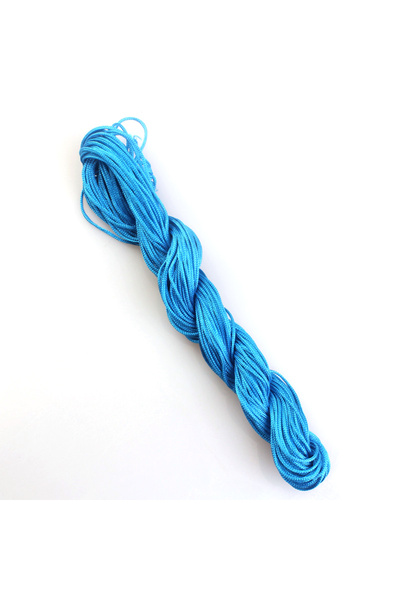 Choice حبل عقدة صيني من النايلون، 23 لونًا، 1 مم، خيط مكرمية شامبالا، خيط خرز، حبل خرز