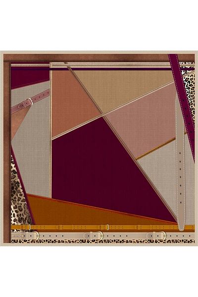 Armine Silk Scarf - 8626D-09 - Tivil