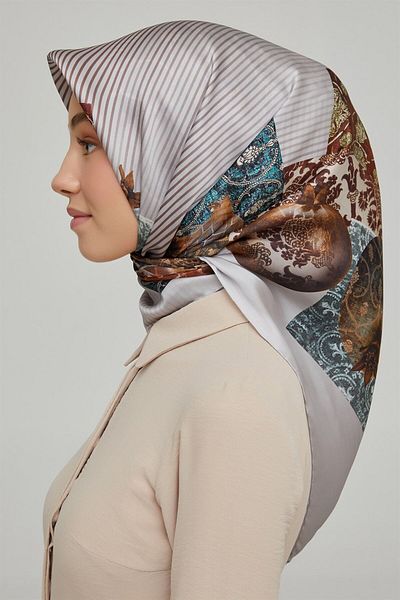 Armine Silk Scarf - 8605D-32 - Sura