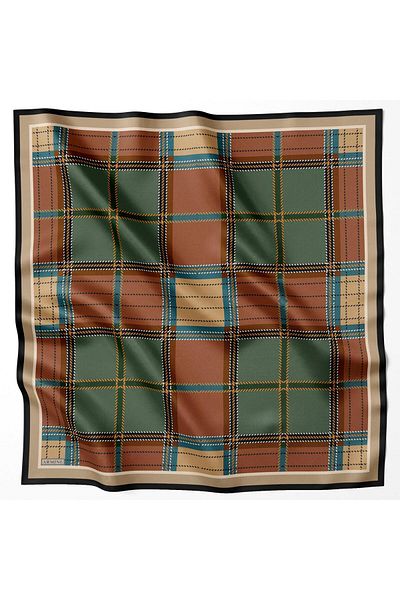 Armine Silk Scarf - Nostalgia Series - 8640d-19 - Sura