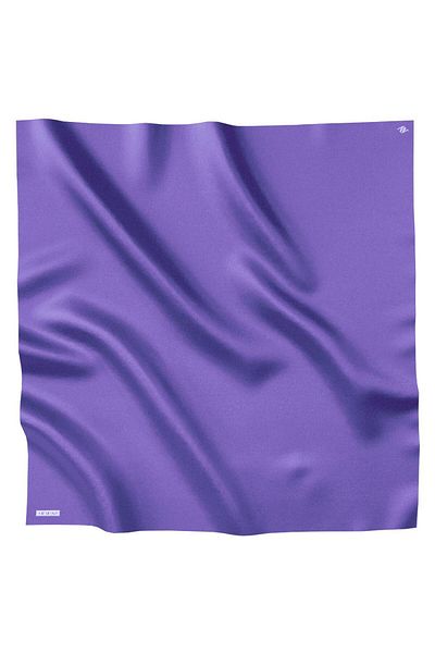 Armine Eșarfă de mătase de culoare uni - Adre-84 - Tivil - Violet