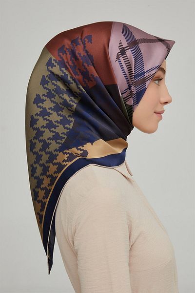 Armine Silk Scarf - 8620D-39 - Tivil