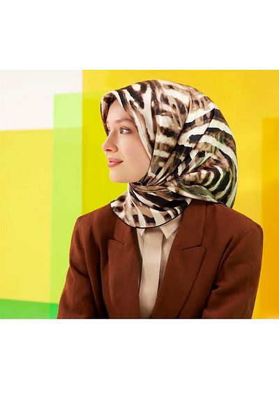 Armine Silk Scarf - 8748D-05 - Tivil