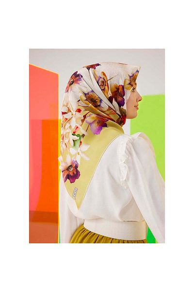 Armine Silk Scarf - 8761D-32 - Sura