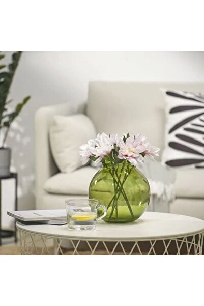 IKEA SMYCKA yapay çiçek, pembe, 30 cm, Yıldız çiçeği, iç/dış mekan, yapay bitki, 5 ADET