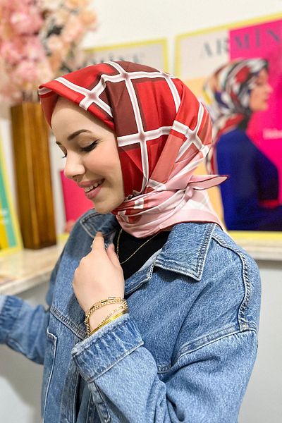 Armine Silk Scarf - 8738d-35 - Tivil
